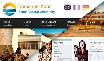 Университет БФУ, иностранные версии